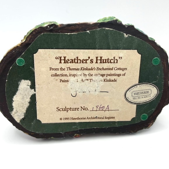 "Heather's Hutch" Thomas Kinkade Cottage - Picture 4 of 10